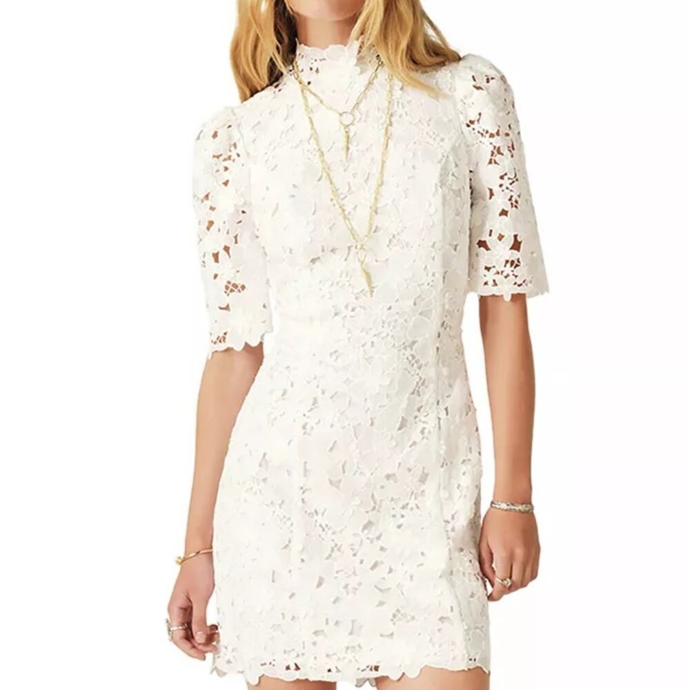 ba&sh ! Pavel Lace Mini Dress (M, US/6)
